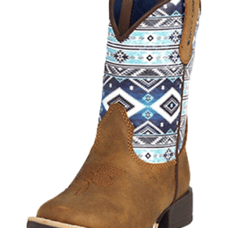 Twister Tan 12 Little Kid Western Boots Boys Heston Round Toe 12 Child 4448108