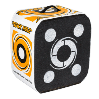 Black Hole Black 16x16x14 Crossbow Target 4-Sided & Orange