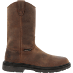 Georgia Boot Brown 8 Wide Suspension System Waterproof Wellington Work Boot Size 8(W)