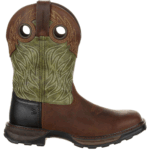 Durango Forest GreenOiled Brown 11.5 Wide Maverick XP. Waterproof Western Work Boot Oiled Brown And Forest Green Size 11.5(W)