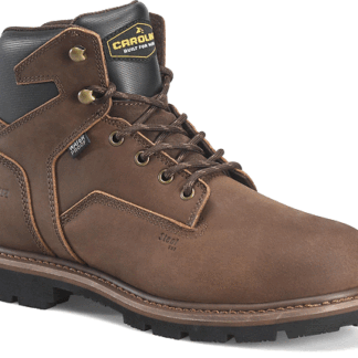 Carolina Brown 9.5 X-Wide Mens 6 Waterproof Steel Toe Work Boot - 9.5 2E