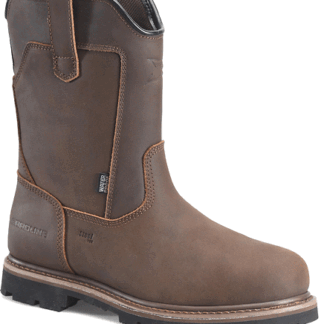 Carolina BrownChocolate 9 X-Wide Mens 10 Steel Toe Waterproof Work Boot Chocolate Brown - 9 2E