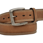 3D Brown 34 1 1/2 Light Men's Western Basic Belt