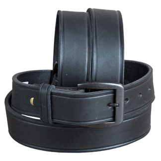 3D Black 34 1 1/2 Men's Western Basic Belt