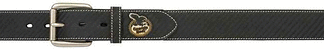 Georgia Boot Black Georgia GB170 Men's 1.5-in Carbon Fiber Belt 34W
