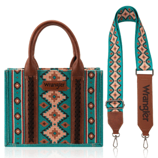 Wrangler Turquoise One Size Aztec Small Handbag