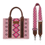 Montana West Angel Diamond Taupe-guitar Strap M Medium Wrangler Tote Bag for Women Western Shoulder Purses Boho Aztec Satchel Hobo Handbags WG2203-8120SLPK