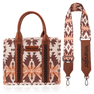 Montana West Angel Diamond Camel-guitar Strap M Medium Wrangler Purse Western Aztec Tote Bag for Women 3-in-1 Convertible Purse with Detachable Guitar Strap Multi-Pocket Structured Cotton Canvas Work Daily Bag WG2203-8120SLCF