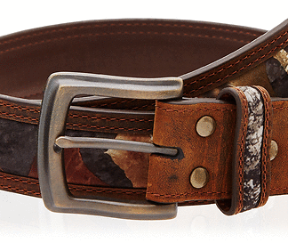 Nocona Belt Co. CamoMossy Oak 42 Nocona Men's Camo Center Inlay Mossy Oak Camo