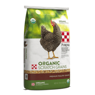 Purina Organic Scratch Grains 35 lb