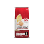Purina 50 Pound (Pack of 1) Start & Grow | Medicated Chick Feed Crumbles | Food for Baby Chicks - 50 Pound (50 lb) Bag