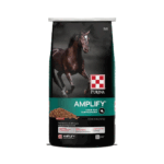 Purina One Size Amplify Equine High-Fat Horse Supplement for Maintenance Breeding & Performance Horses 50 lbs