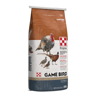 Purina 50 Pound (Pack of 1) | Game Bird Layer Feed | Crumbles (50 LB) Bag