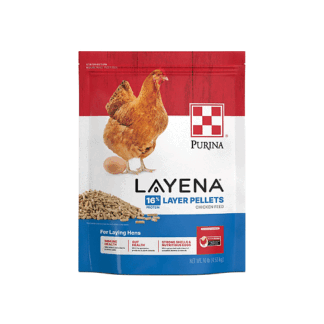 Purina Layena Pellets Chicken Feed 10 Pound Bag
