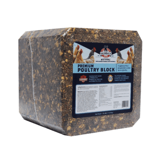 Kalmbach Feeds 25 Pound (Pack of 1) All Natural Poultry Block 25 Lb