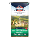 Kalmbach Feeds 50 Pound (Pack of 1) 20% Flock Maker Crumbles for Mixed Flocks of Poultry 50 lb