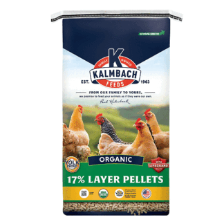Kalmbach Feeds 35 Pound (Pack of 1) 17% Organic Layer Pellet for Chickens