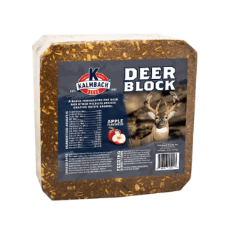 Kalmbach Feeds 20 Pound (Pack of 1) Apple Flavored Deer Block 20 lb