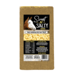 Kalmbach Feeds 4 Pound (Pack of 1) Sweet N Salty Banana Flavored Salt Treat Brick for Horses 4 lb