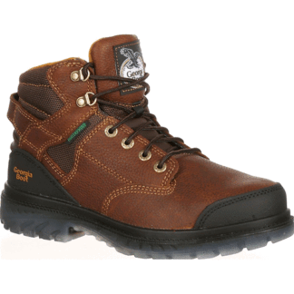 Georgia Boot Brown 9 Zero Drag Steel Toe Waterproof Work Boot Size (M)