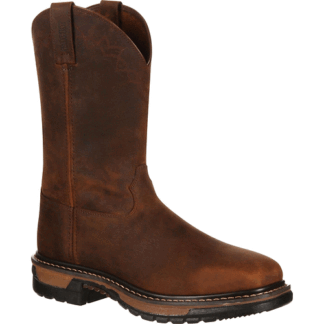 ROCKY Dark Brown 12 Wide Rocky Men's RKW0131 Boot 12 W US