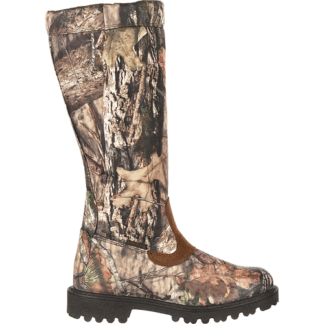 ROCKY Mossy Oak 8 Low Country Waterproof Snake Boot Break Up Country Size (M)