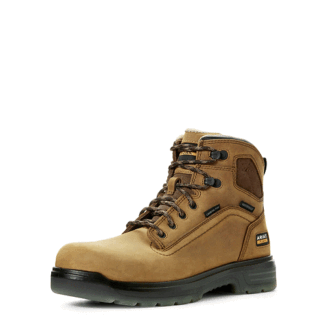 ARIAT Aged Bark 10 Mens Turbo 6. Waterproof Carbon Toe Work Boot