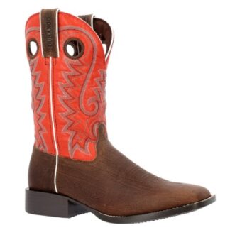 Durango Chili RedDark Hickory 8 Wide Westward. Dark Hickory and Chili Red Western Boot Size 8(W)